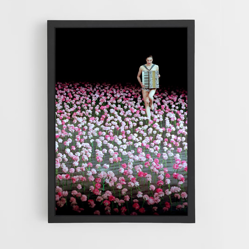 Poster Danse en Fleurs (vue 2)